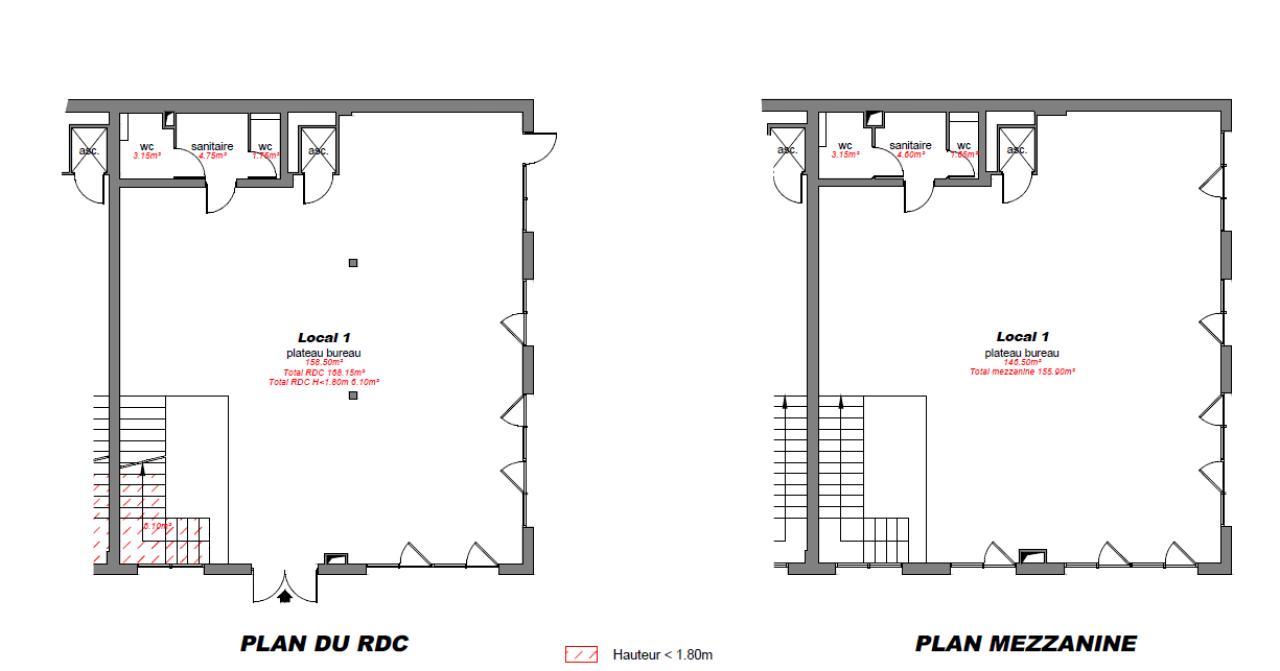 Bureau Bordeaux 837m² Location bureau Bordeaux Gironde OLBUR2531269 1